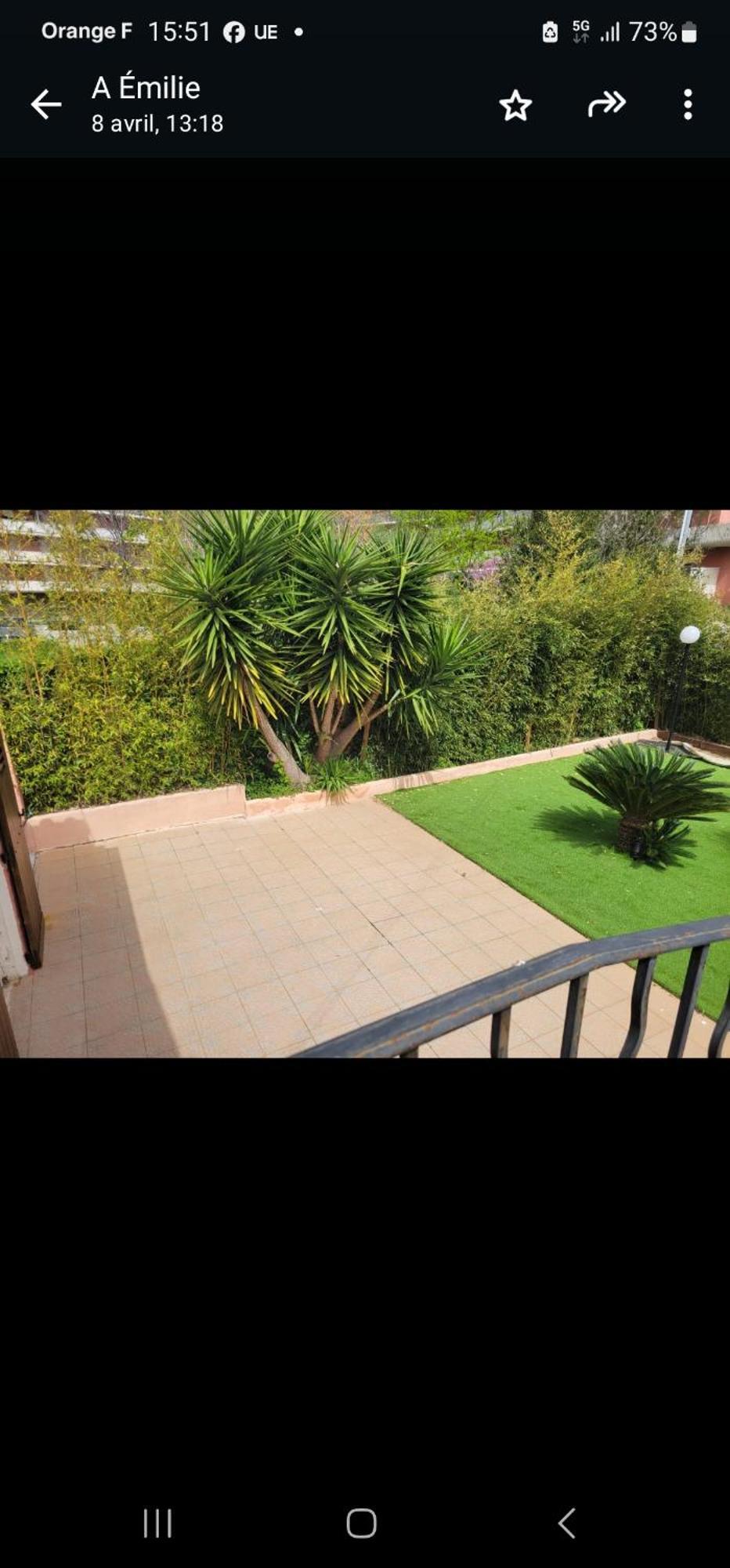 Haut De Villa A 700 Metres De La Plage, Totalement Independant Et Accessible Par Un Escalier Exterieur 생트막시메 외부 사진
